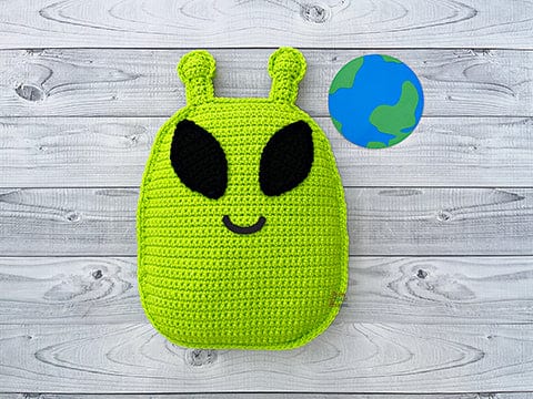 Felt Alien Mouths For Crochet/Knit Amigurumi - Set of 8
