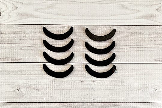 Felt Alien Mouths For Crochet/Knit Amigurumi - Set of 8
