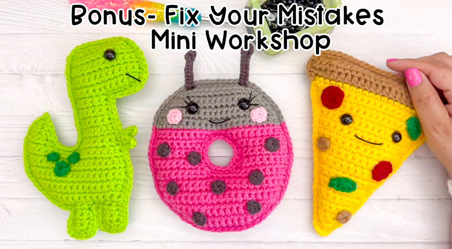 Learn To Crochet The Kawaii Cuddler Way Course
