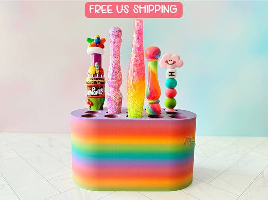 Unicorn Sunset Crochet Hook Rack Stand Holder *FREE US Shipping!*