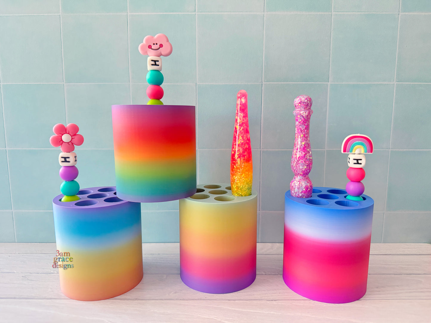 Mini Crochet Hook Rack Stand Holder *FREE US Shipping!*
