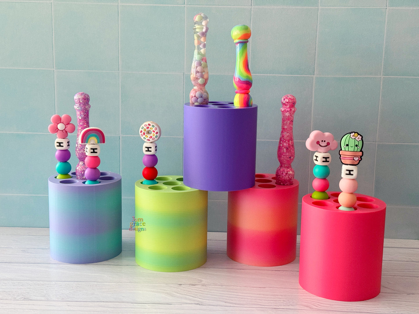 Mini Crochet Hook Rack Stand Holder *FREE US Shipping!*