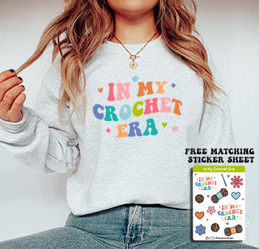 In My Crochet Era Crew Sweatshirt