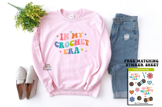In My Crochet Era Crew Sweatshirt