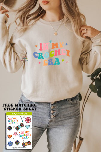 In My Crochet Era Crew Sweatshirt