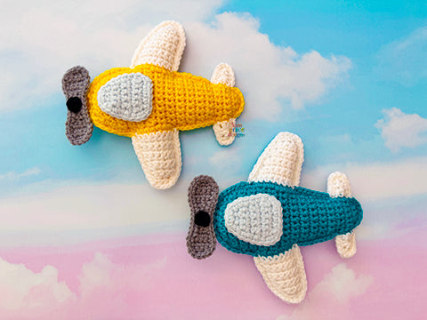 Mini Airplane Kawaii Cuddler® Crochet Pattern