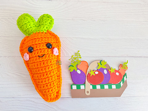 Mini Carrot Kawaii Cuddler® Crochet Pattern