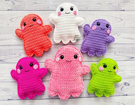 Mini Ghost Kawaii Cuddler® Crochet Pattern