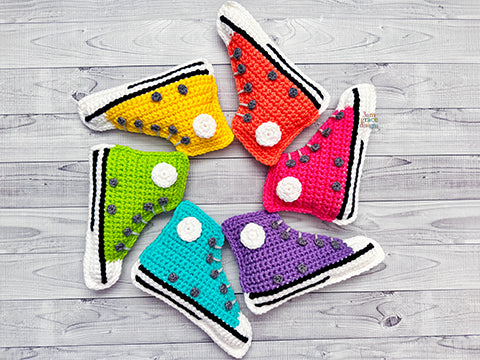 Mini Sneaker Kawaii Cuddler® Crochet Pattern