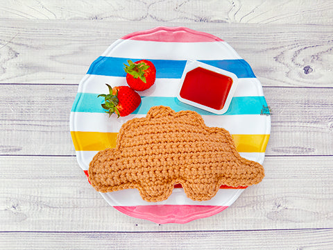 Mini Dino Nugget Kawaii Cuddler® Crochet Pattern BUNDLE