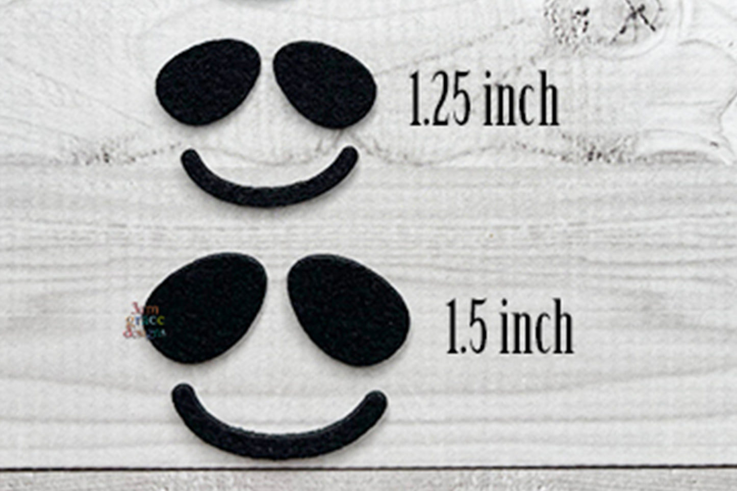 Felt Animal Nostrils & Mouths For Crochet/Knit Amigurumi - 6 PAIR
