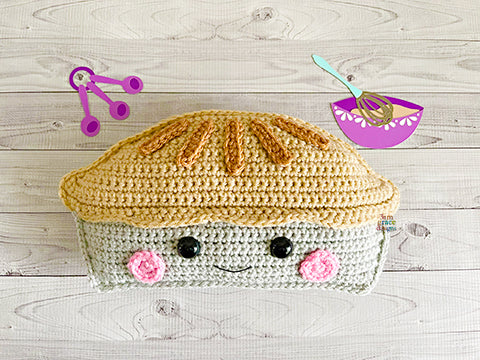 Pie Kawaii Cuddler® Crochet Pattern