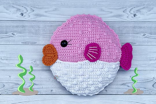 Pufferfish Kawaii Cuddler® Crochet Pattern
