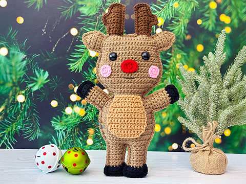 Reindeer Kawaii Cuddler® 2.0 Crochet Pattern