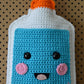 School Glue Kawaii Cuddler® Crochet Pattern
