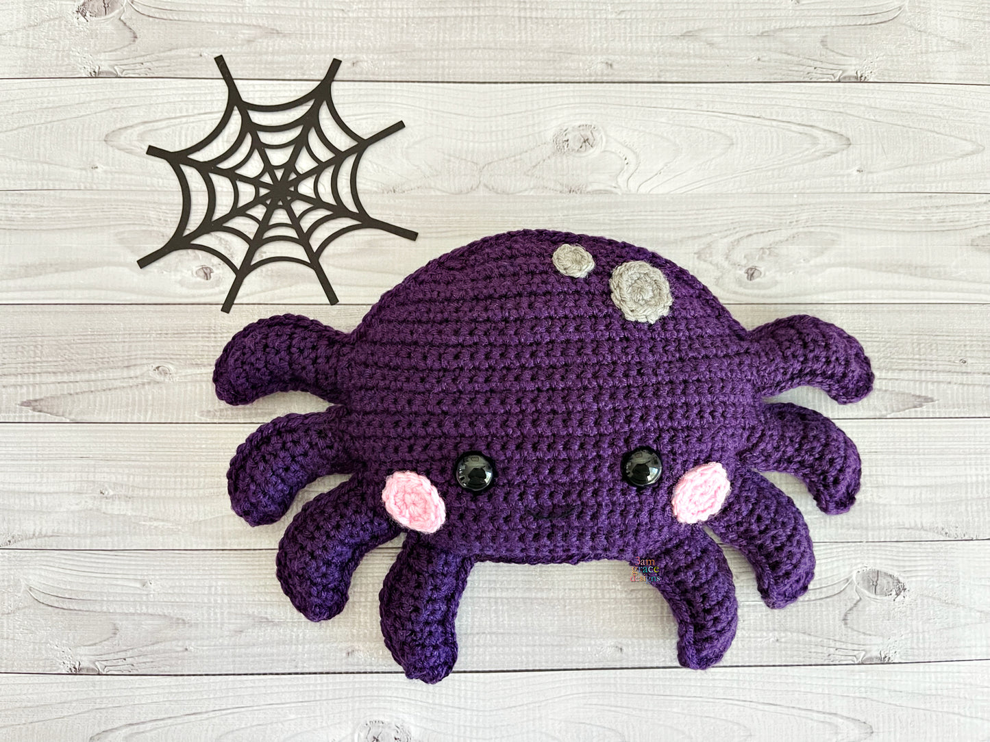 Spider Kawaii Cuddler® Crochet Pattern