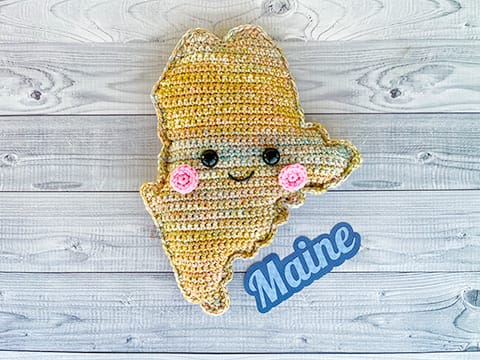 State of Maine Kawaii Cuddler® Crochet Pattern