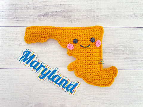 State of Maryland Kawaii Cuddler® Crochet Pattern