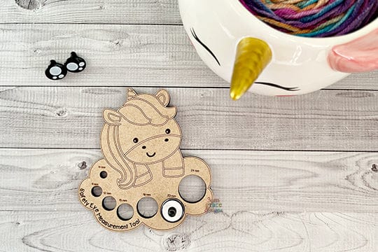Unicorn Kawaii Safety Eye Measurement Tool