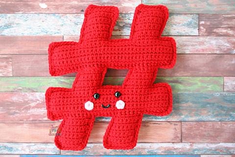 Hashtag Kawaii Cuddler® Crochet Pattern