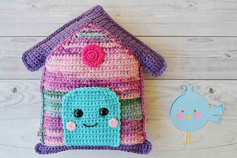 Birdhouse Kawaii Cuddler® Crochet Pattern