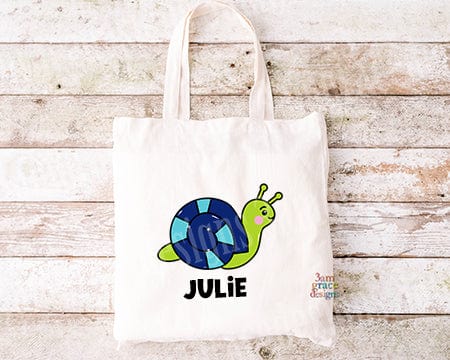 Snail Kawaii Cuddler Tote Bag