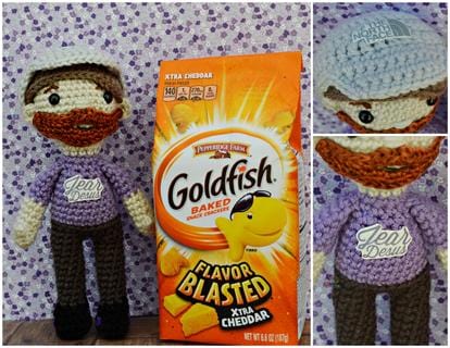 Brandon Farris Amigurumi Crochet Pattern