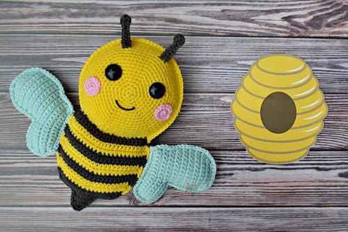 Bumblebee Kawaii Cuddler® Crochet Pattern