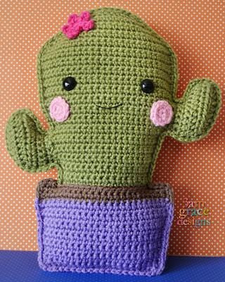 Cactus Kawaii Cuddler® Crochet Pattern