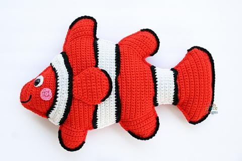 Clown Fish Kawaii Cuddler® Crochet Pattern