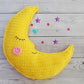 Crescent Moon Kawaii Cuddler® Crochet Pattern