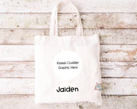 Custom Kawaii Cuddler Tote Bag