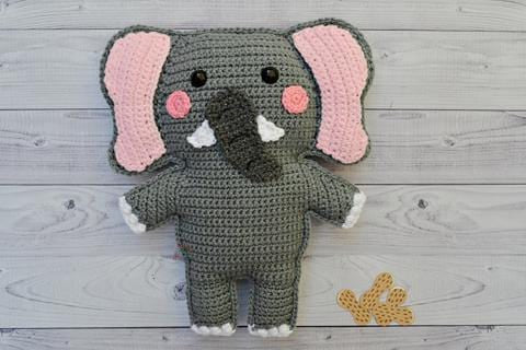 Elephant Kawaii Cuddler® Crochet Pattern