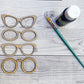 Glasses For Crochet/Knit Amigurumi - Set of 6