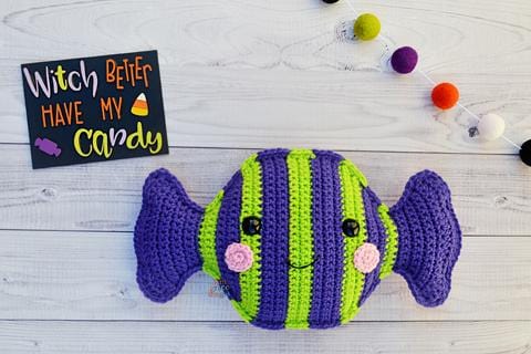 Halloween Candy Kawaii Cuddler® Crochet Pattern