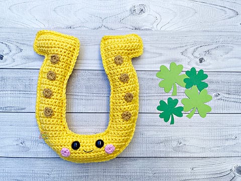 Horseshoe Kawaii Cuddler® Crochet Pattern