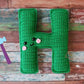 Alphabet Letter H Upper Case Kawaii Cuddler® Crochet Pattern