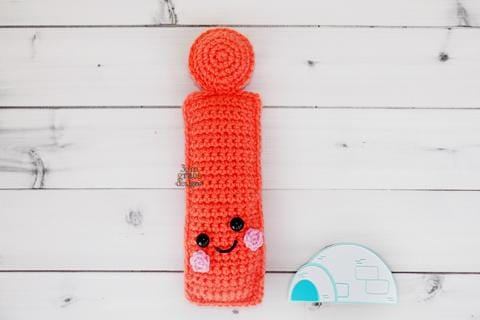 Alphabet Letter i Lower Case Kawaii Cuddler® Crochet Pattern