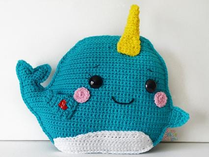 Narwhal Kawaii Cuddler® Crochet Pattern