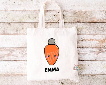 Christmas Light Kawaii Cuddler Tote Bag
