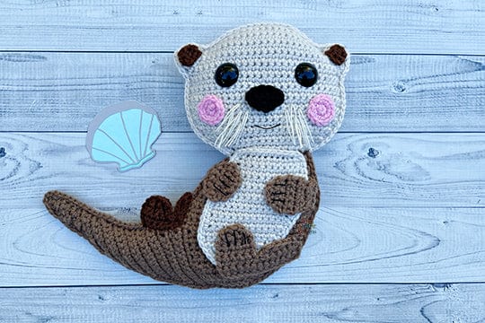 Otter Kawaii Cuddler® Crochet Pattern