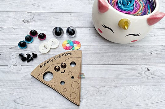 Kawaii Pizza Safety Eye Mate - Safety Eye Tool