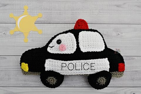 Police Car Kawaii Cuddler® Crochet Pattern