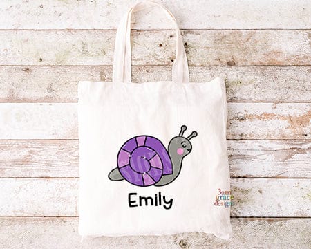 Snail Kawaii Cuddler Tote Bag