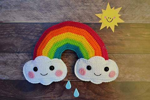Rainbow Kawaii Cuddler® Crochet Pattern