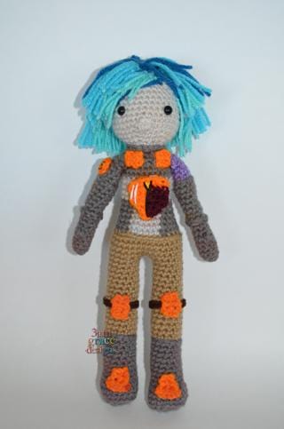 Star Wars Rebels Sabine Wren Amigurumi Crochet Pattern