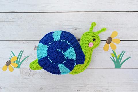 Snail Kawaii Cuddler® Crochet Pattern