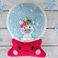 Snow Globe Kawaii Cuddler® Crochet Pattern