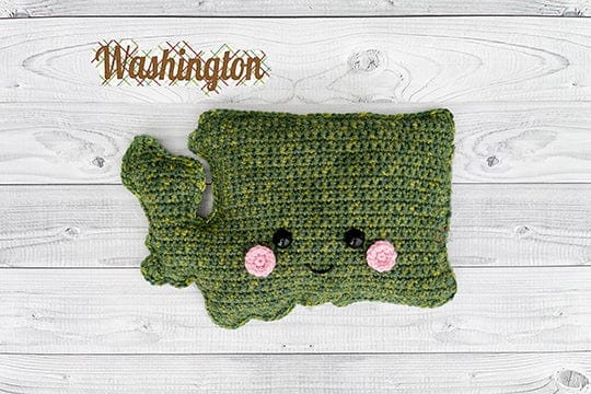 State of Washington Kawaii Cuddler® Crochet Pattern