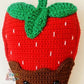 Strawberry Kawaii Cuddler® Crochet Pattern